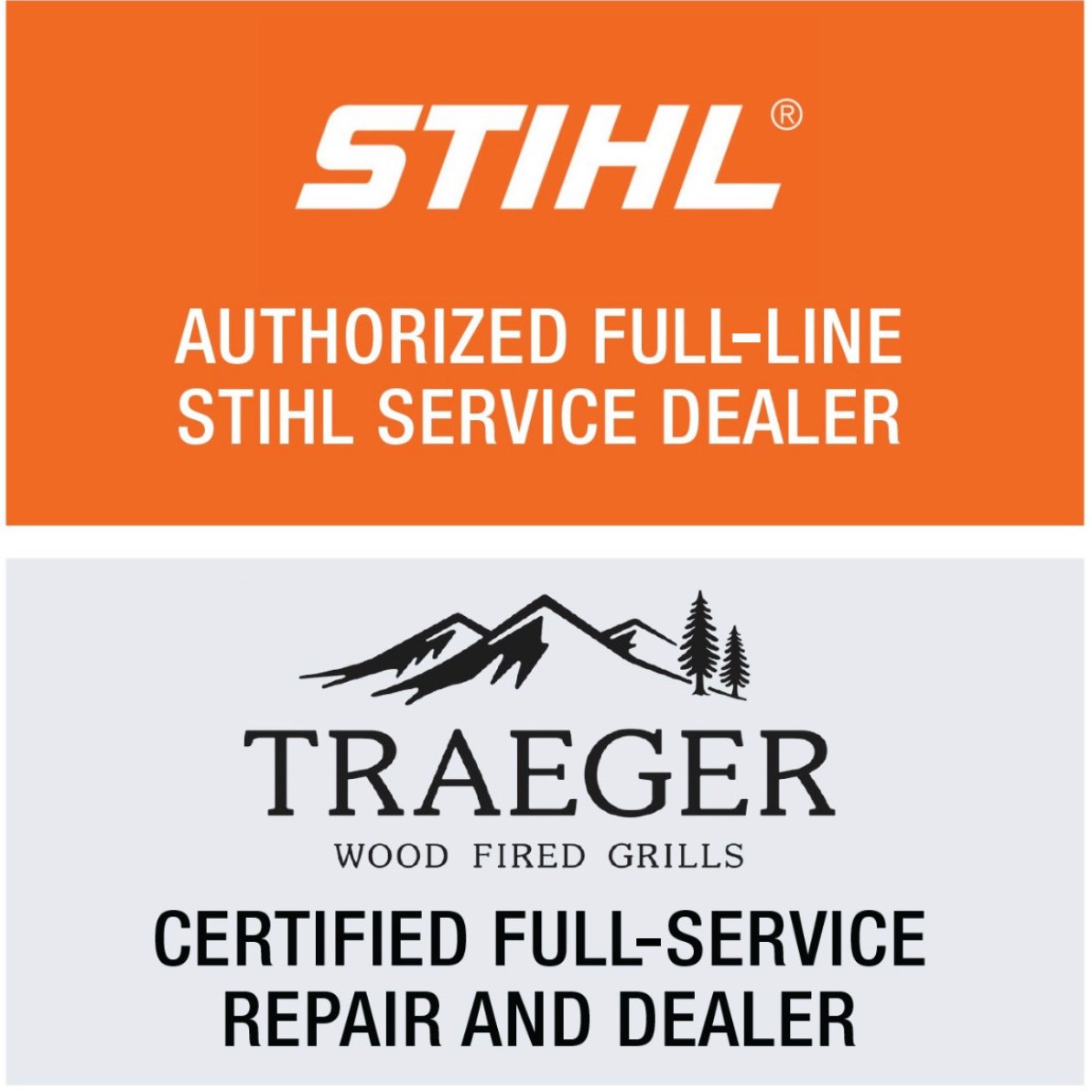 Stihl open sign