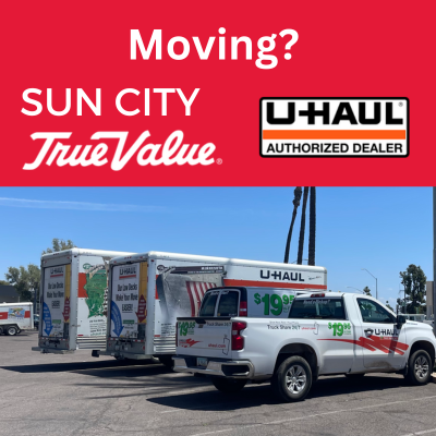 Rent U-haul at Sun City True Value