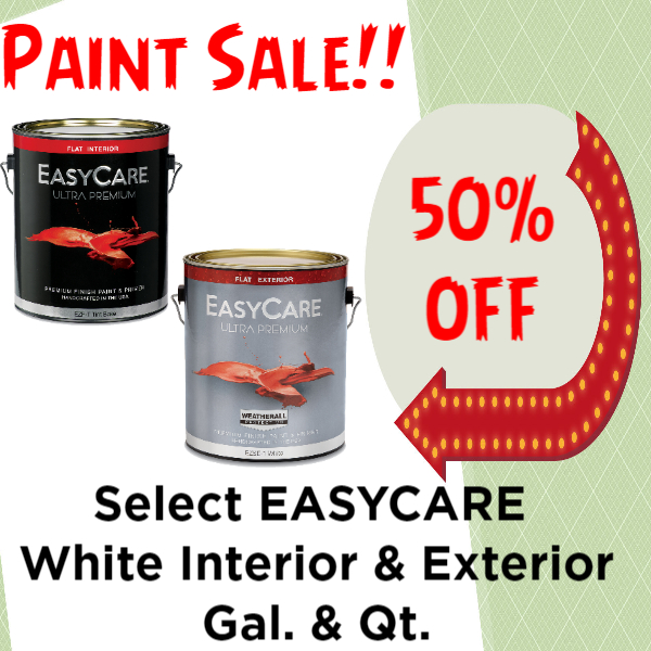 interior paint, exterior paint, white paint