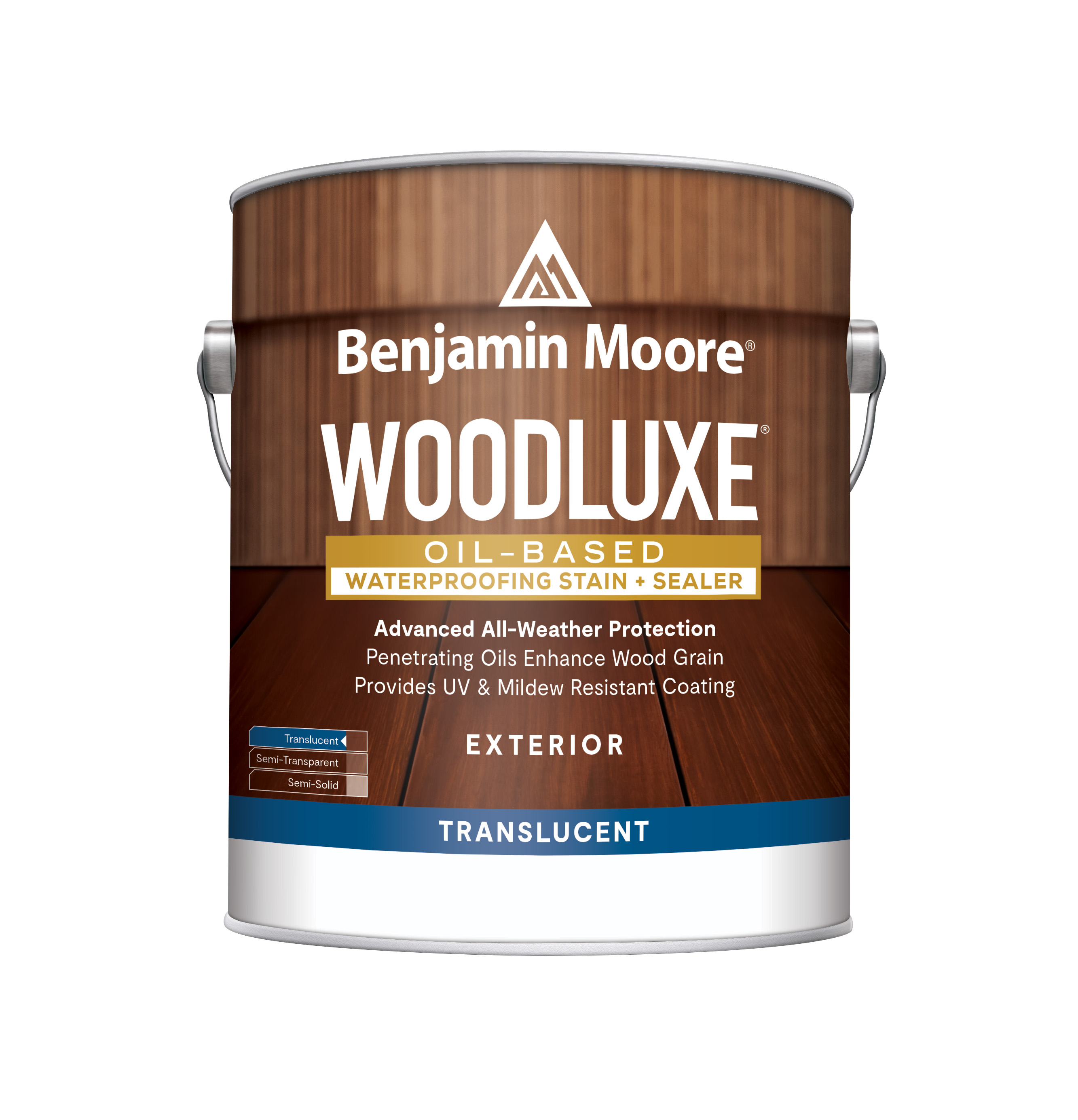 Woodluxe Oil-Based Waterproofing Stain + Sealer - Translucent