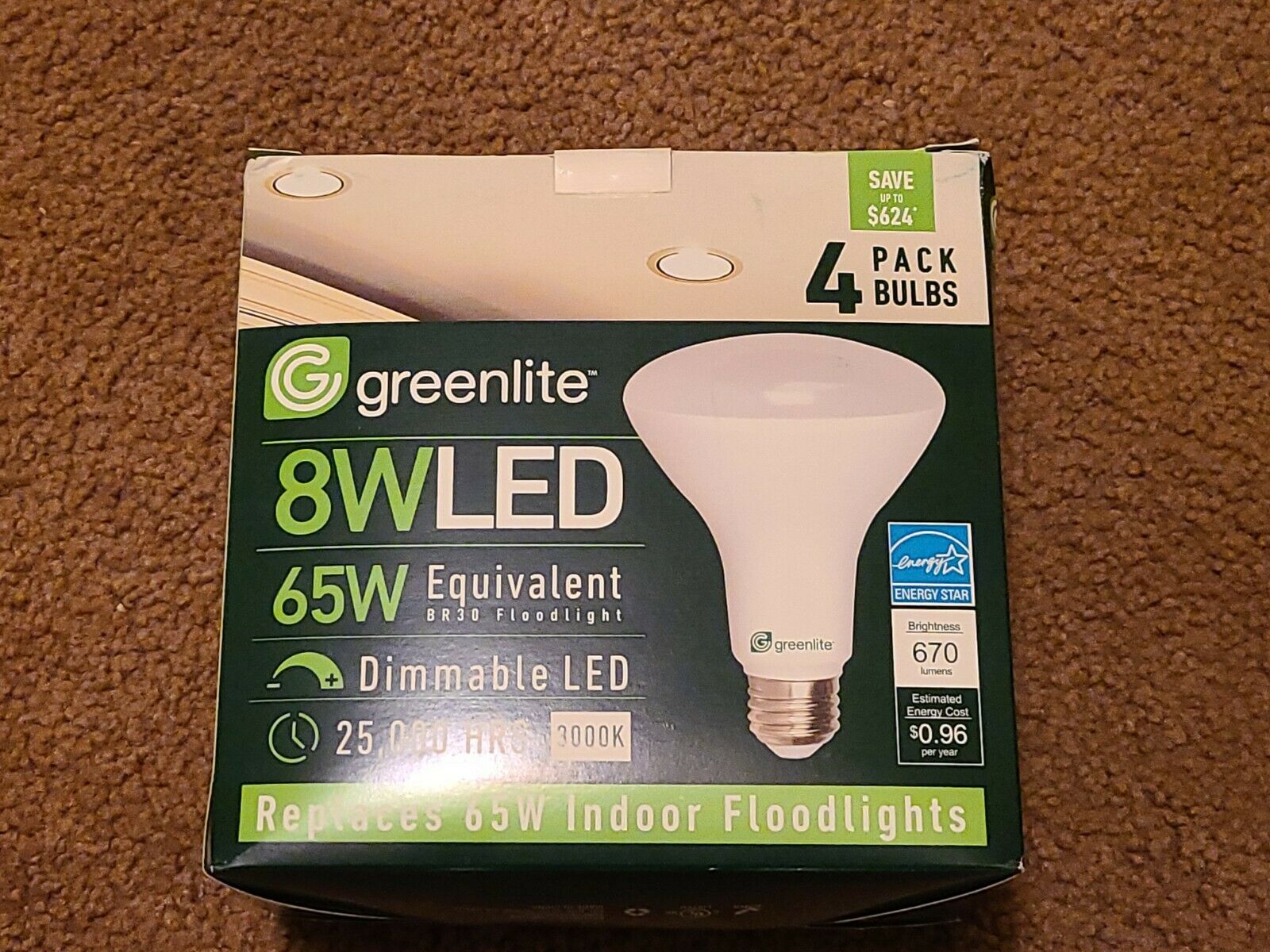 greenlite 8w led