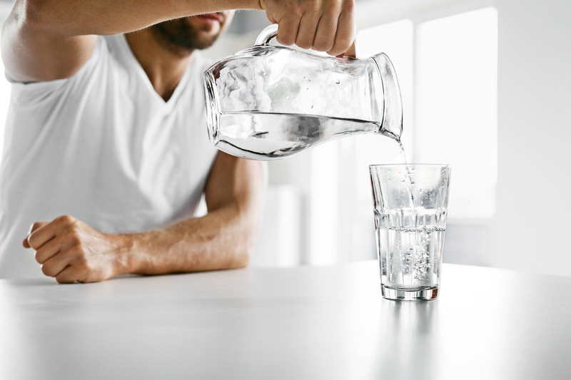 Plastic water bottle
