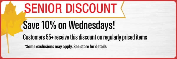 Senior Discount