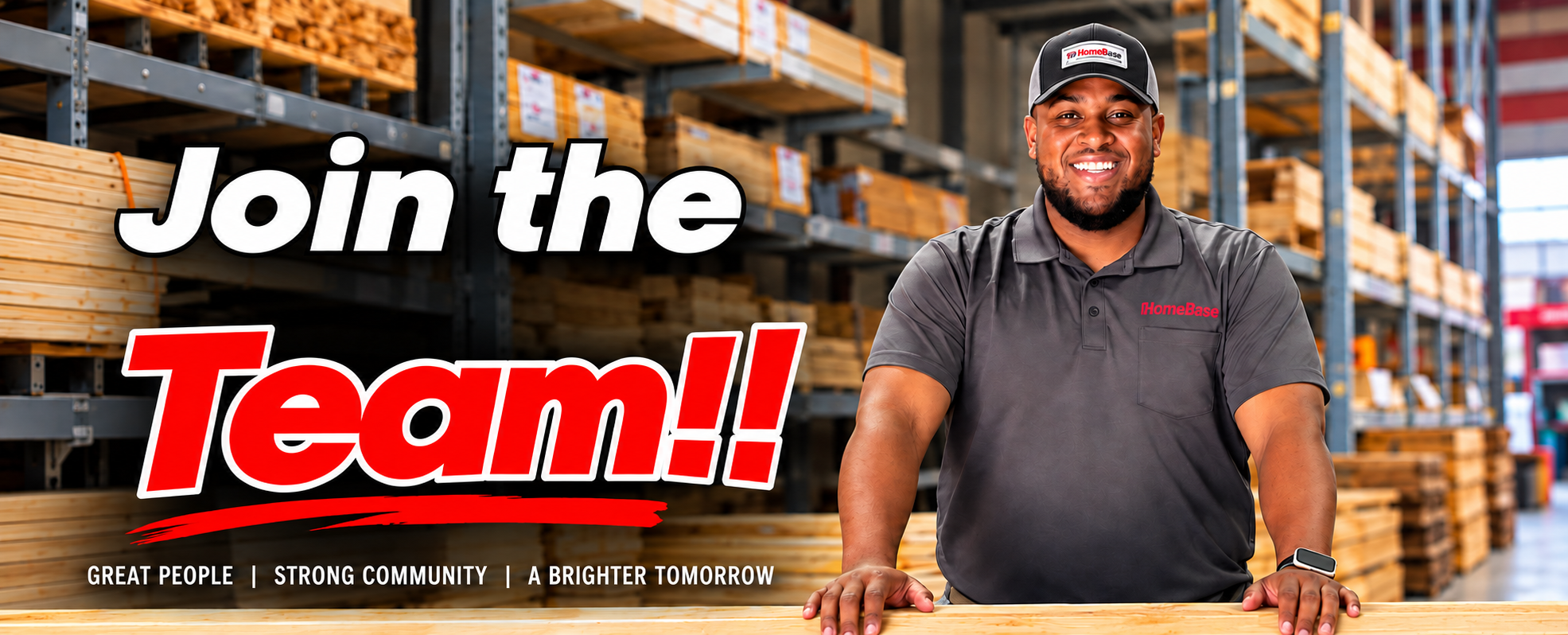 Join the HomeBase team — great people, strong community, a brighter tomorrow