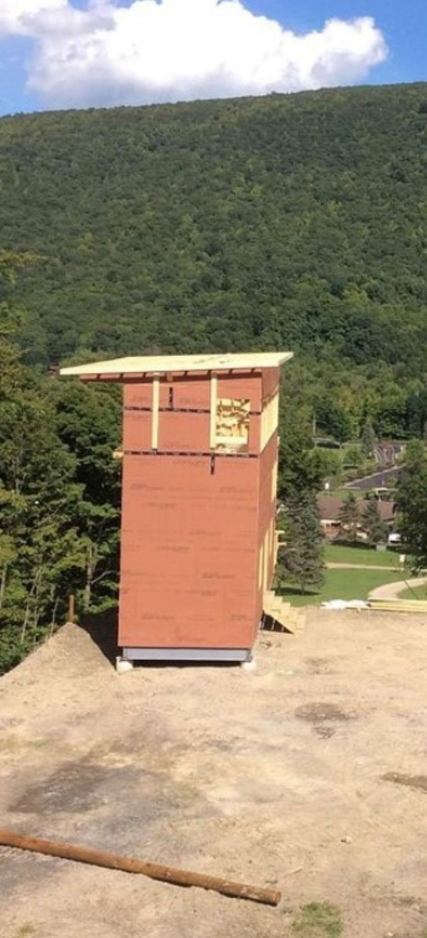 Elitsac's Bristol Judge Areal Stand Project in Canandaigua, NY