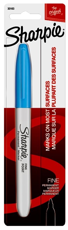 2-Pack Sharpie Silver Metallic Fine-Point Permanent Markers