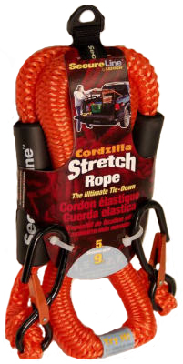 WELLINGTON CORDAGE LLC 5-Ft. Orange Cordzilla Stretch Rope