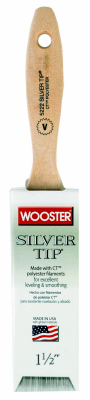 Wooster Silver Tip Varnish Brush, 1.5-In.