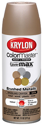 ( 2 PACK) KRYLON ColorMaster FAST DRY CLEAR GLOSS SPRAY PAINT FINISH