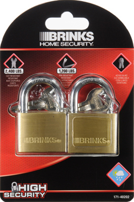 1-9/16 Brass Security Lock