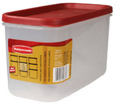 Rubbermaid 2030353 Food Storage Container, Plastic, Clear