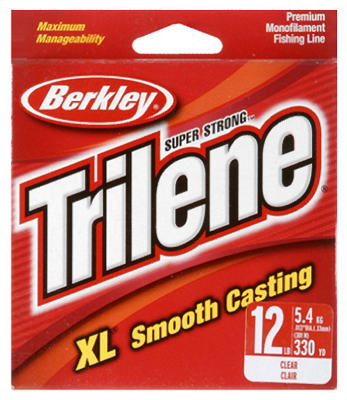 Berkley Trilene XT 12-lb Clear Fishing Line, 300 yards