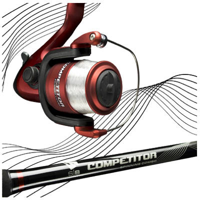 Spinning Rod/Reel Combo, Competitor Big Water, 7-Ft.