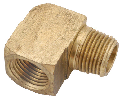 Compression Fitting, Adapter, Lead Free Brass, 3/16 Compression x 1/8 In.  FPT