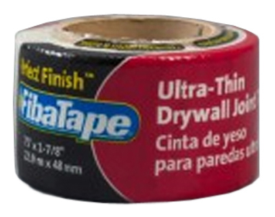 FibaTape Ultra Thin Drywall Tape, White, 1-7/8-In. x 75-Ft.