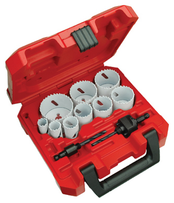 Milwaukee Ice Hardened Hole Saw Kit 13 Piece Gorhams