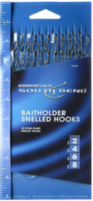 SouthBend 48-Piece Assorted Baitholder Fishing Hook Kit