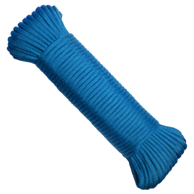 WELLINGTON CORDAGE LLC Nylon Paracord, Blue, 550-Military Grade, 5