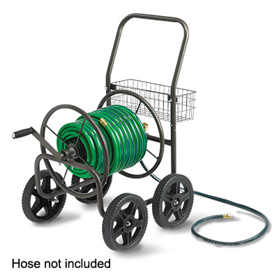 Liberty Garden Hose Reel Cart, Holds Up To 250 Ft. of Hose