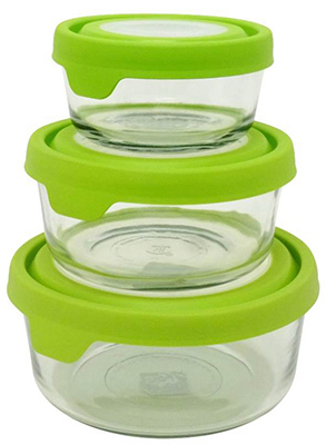 Kitchen Classics 6 Cup Glass Storage Container w/Cover