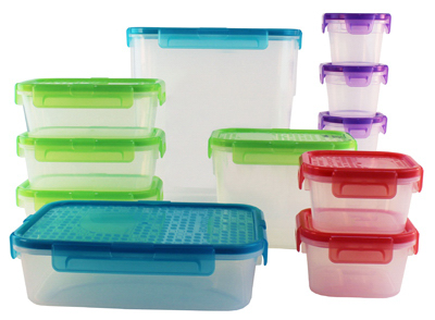 24 Pcs Food Storage Containers with Lids Airtight- Stackable