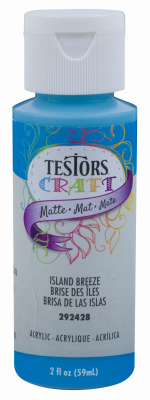 Testors 2 Oz. Acrylic Matte Craft Paint, Royal Blue