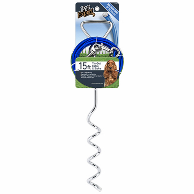15 ft dog tie out cable