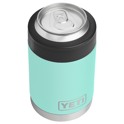 2x YETI rambler colster, stainless steel, screw top lids, insulator for  drinks