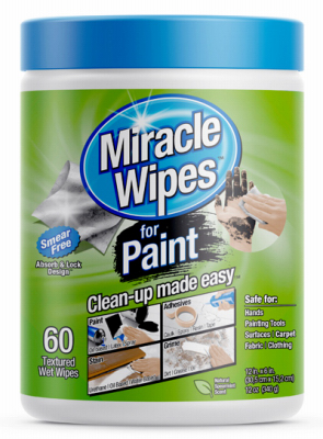 Miracle Brands MiracleWipes Hand Cleaner Wipes - Quick and Convenient Paint  Cleanup for Hands, Surfaces, and Tools in the Paint Cleanup department at