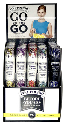 Poo-Pourri Set of (2) 16oz. Bathroom Deodorizer Refill Bottles 