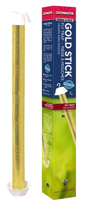 CATCHMASTER Gold Stick Fly Trap, 24-In.