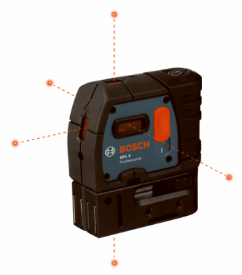 Bosch Self Leveling Alignment Laser 5 Point Gorhams