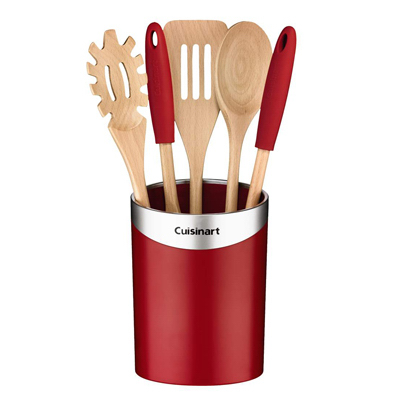 6-Piece Kitchen Utensil Set with Crock