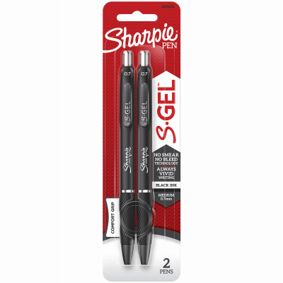 Sharpie 30173PP Permanent Marker, Fine Point, 3/PK, Assorted