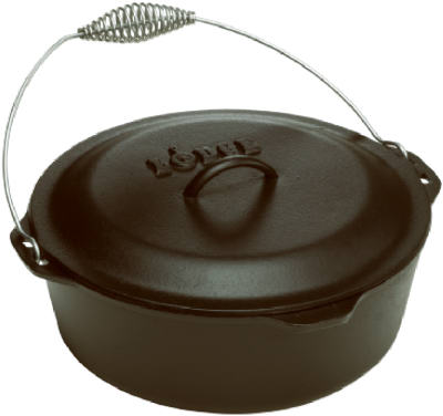 Lodge EC6D43 Enameled Cast Iron Dutch Oven with Cover, Red, 6 Qt – Toolbox  Supply