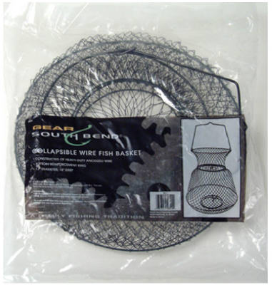 TRUE VALUE COMPANY Fish Basket, Round Wire, 13 x 18-In.