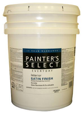 Ultra Premium Interior Latex Paint & Primer, White Semi-Gloss, 1 Gallon