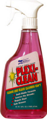 acrylic and plastic glass cleaner