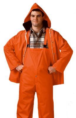 Blaze Orange Jacket/Bib Overall 