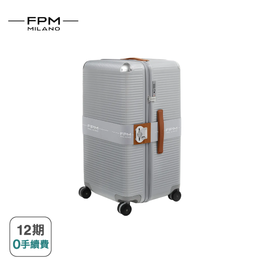 【FPM MILANO】BANK ZIP DELUXE Glacier Grey 系列 30吋運動行李箱-平輸品