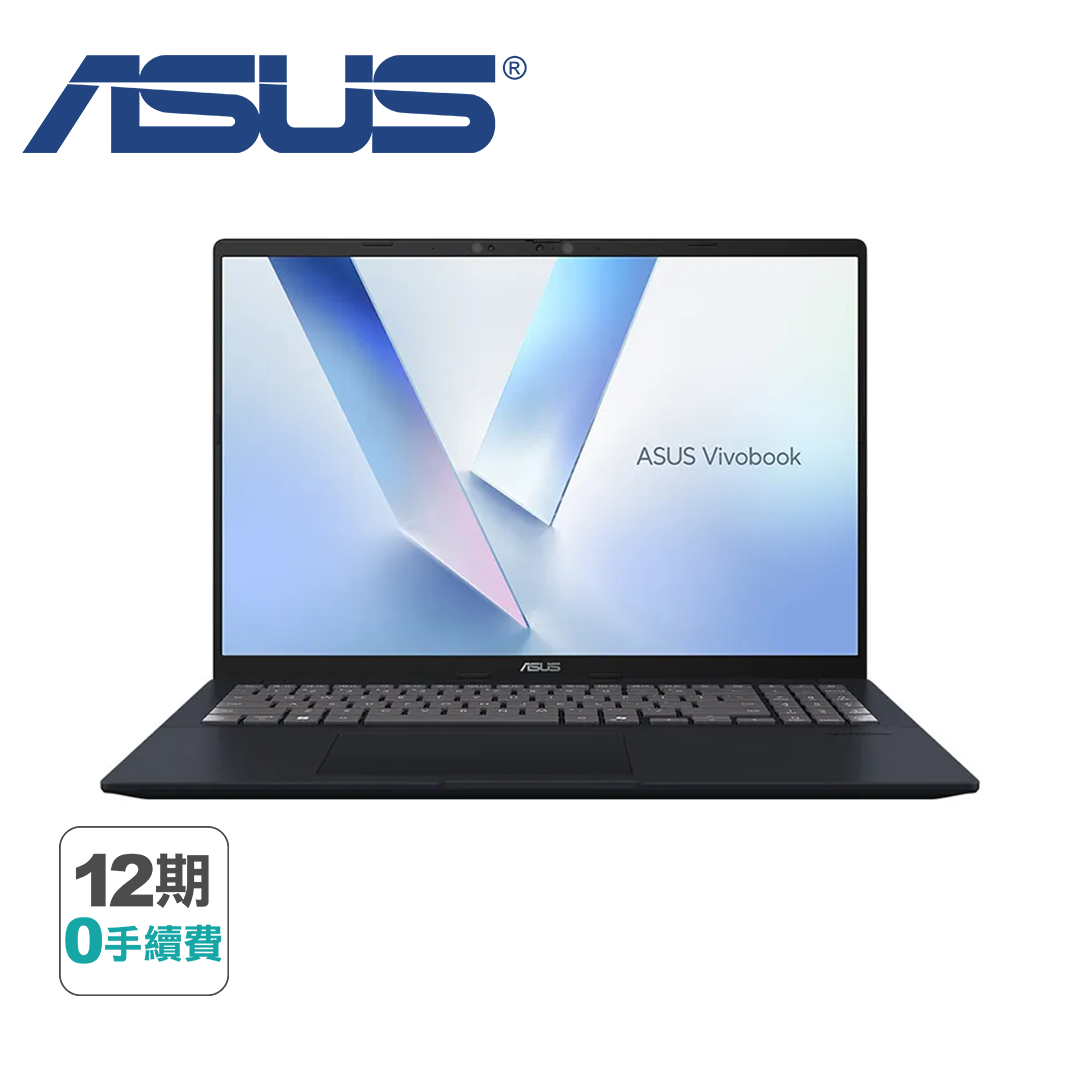 【ASUS】Vivobook 16 16吋AI文書效能筆電藍色(Snapdragon X X1 26 100/16GB/1TB/WIN11/X1607QA-0061B126100)