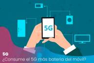 ¿Es cierto que los chips 5G consumen más batería?