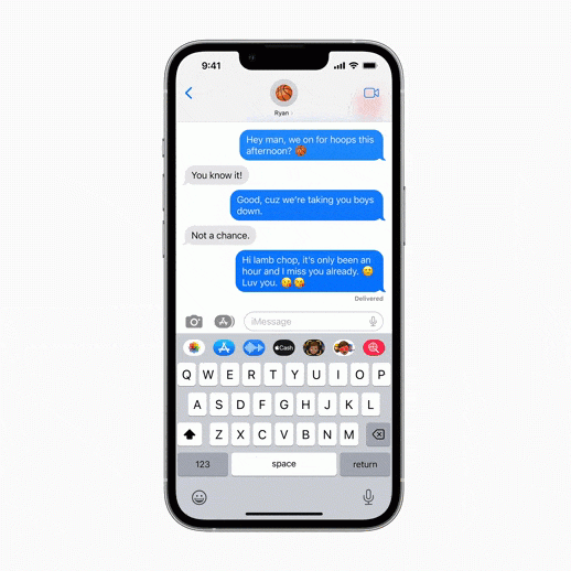 Apple iOS 16 iMessage
