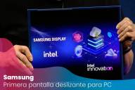 Samsung presenta la primera pantalla deslizante para PC