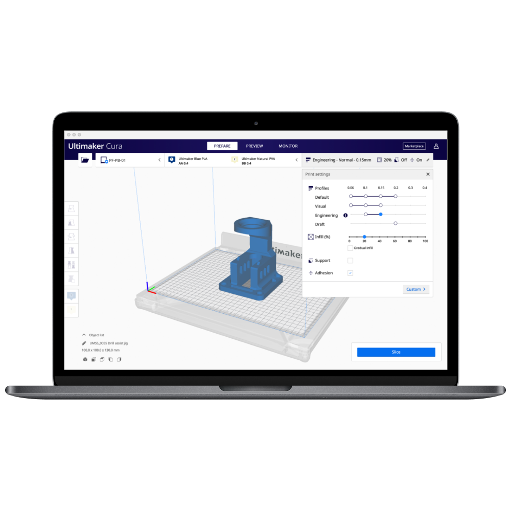 Cura: Powerful, easy-to-use printing software