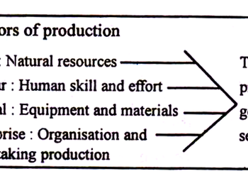 The Various Definitions of Production