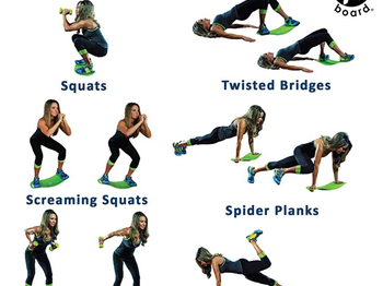 5 excellent exercises to do with the Simply Fit Board