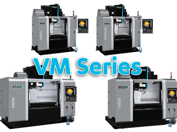The VM Series of 3-axis CNC machines from Hurco
