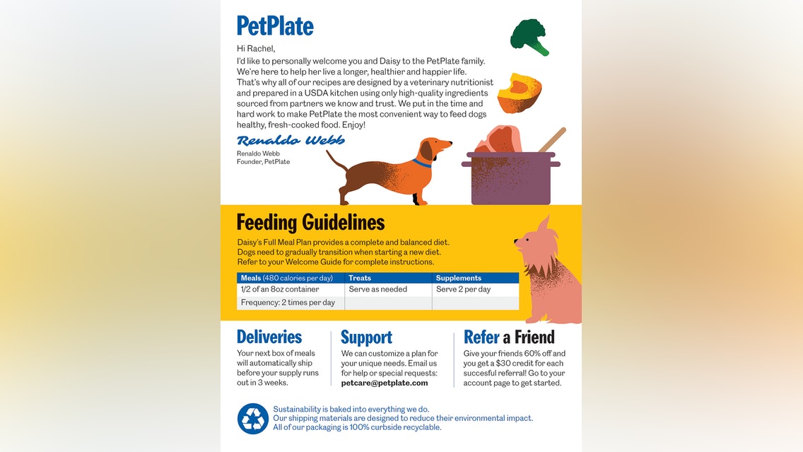PetPlate: A Unique Pet Food Subscription Service