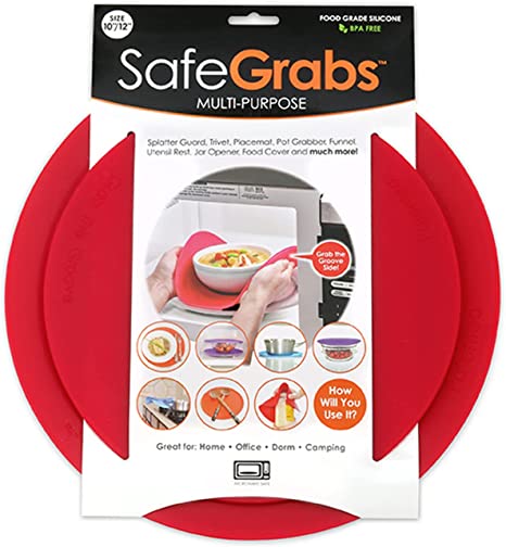 Safe Grabs Silicone Microwave Mat: A Great Way to Protect Your Counters and Tables